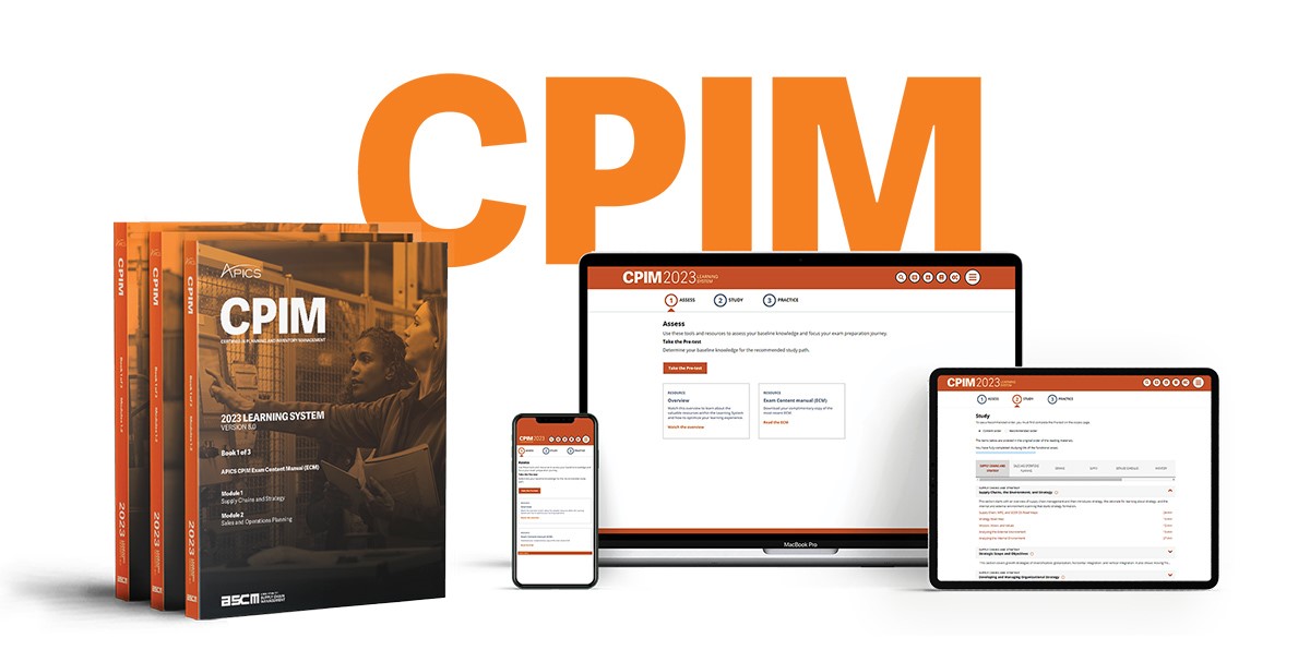 ASCM Atlanta Chapter - CPIM – Certification in Planning and